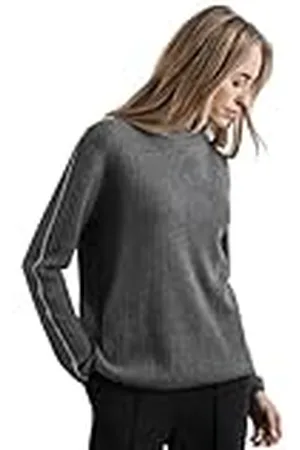 Street one Cosy sweater met contrasterende details, , 36