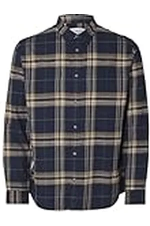 SELECTED Heren overshirt flanel, , M