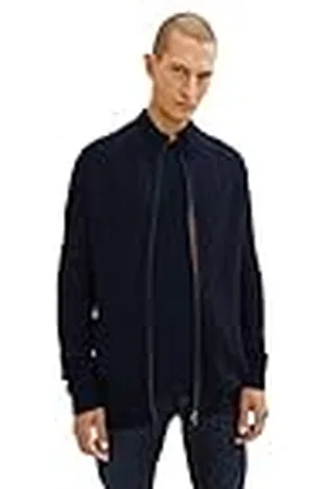 TOM TAILOR Uomini Gebreide jas met wol 1033527, , L