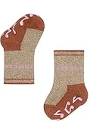 Falke Unisex Baby Little Dancer duurzaam katoen met patroon en anti-slip noppen 1 paar sokken, , 62-68