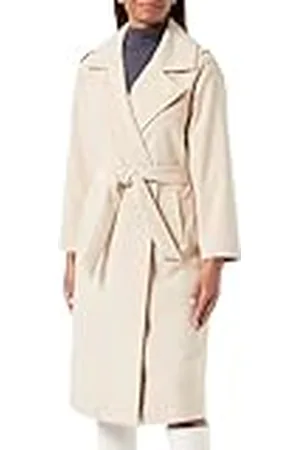 Sisley Womens Coat 2MT4LN02N trenchcoat, Light Beige 3A6, 38, , 38