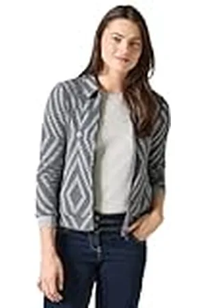 CECIL Cardigan met veren voor dames met print, , S