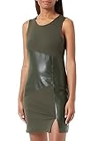 ONLY Onlmarianne Damesjurk van imitatieleer, mix OTW, , S