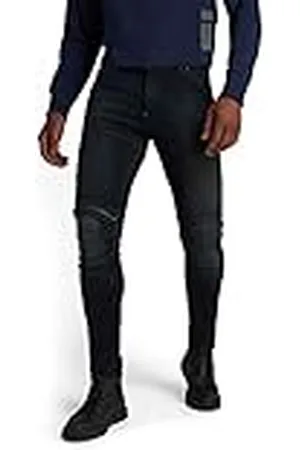 G-Star Raw heren skinny jeans 5620 3D Zip Knee Skinny,Blauw (Worn in Moss C051-c777),27W / 32L