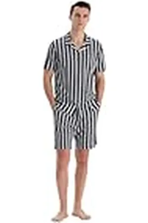 Dagi Fashion Knitted Regular Waist Supreme Short Leg Short Sleeve Shirt & Shorts, , S, Meerkleurig, S
