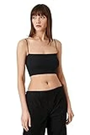 Koton Dunne tanktop met vierkante hals voor dames, , M