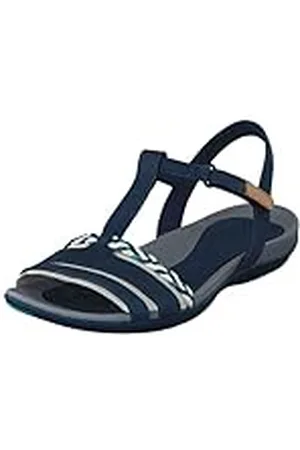 Clarks Dames Tealite Grace T-gesp, marineblauw, 35.5 EU