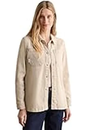 CECIL Dames B212462 Denim Overhemd, , XS, , XS