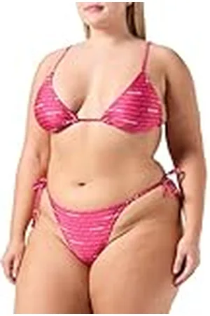 Emporio Armani Triangle en String Braziliaanse Logomania Bikini Set, , S
