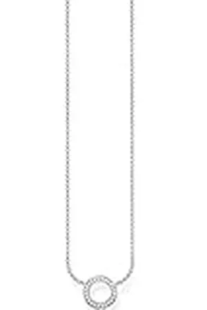 Thomas Sabo Ketting ca. 40/42/45 cm 925 sterling /zirkonia wit SCKE150207, 40 cm, 40 cm, Sterling , Zonder Zirkonia