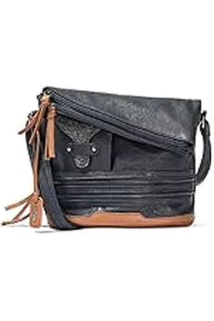 Rieker H1108-14 Schoudertas voor dames, blauw (Baltisch), 25x14x31 centimeter (B x H x T)