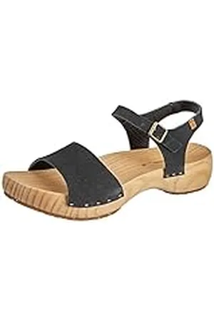El Naturalista N5831 Skin Back Black/Shokun damessandalen, 42 EU