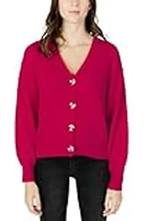 VILA Vituli L/S Rev Knit Cardigan/Su/Pb gebreide jas voor dames, , L