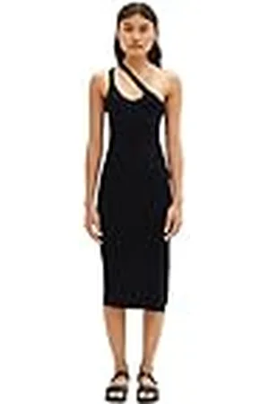 TOM TAILOR Dames 1036518 jurk, 14482-Deep Black, XL, , XL