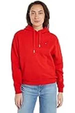 Tommy Hilfiger Hoodie met vlag op borst voor dames, , XXS