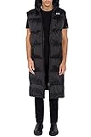 Schott NYC 2190MAXV donsjack, extra lang, zonder mouwen, , XXS voor volwassenen