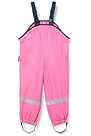 Playshoes Regentuinbroek voor kinderen, wind- en waterdichte modderbroek met fleecevoering, , 116 cm