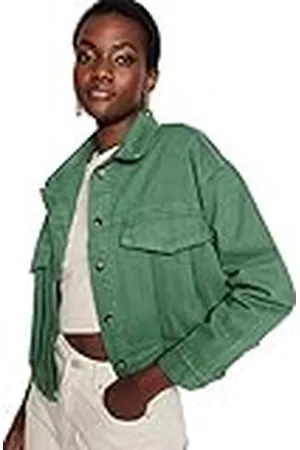 Trendyol Dames Shirt Kraag Plain Regular Jacket Jas, , S, , S