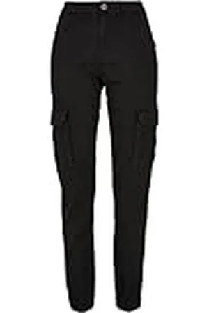 Urban classics Damen Cargo-Hose Ladies Cotton Twill Utility Pants black 27