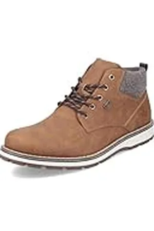 Rieker HEREN Enkellaarzen 38419, Mannen Veterlaarsjes,waterafstotend,TEX,laars,halve laars,veterschoen, ,44 EU / 9.5 UK