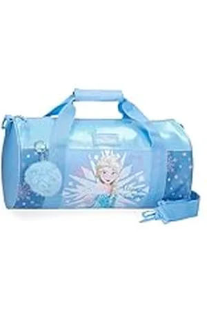 Disney Joumma Bags IJskoningin kinderrugzak, , van polyester, verstelbare bandjes voor comfortabel dragen, meerdere vakken, met blauwe pompon, , reisrugzak