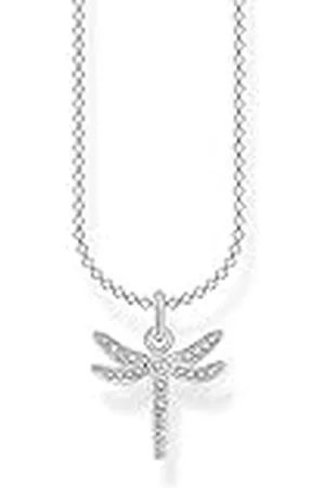 Thomas Sabo Damesketting Libelle zilver 925 sterling zilver, lengte 36-38 cm