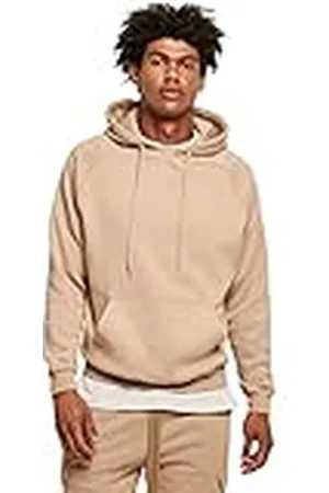 Urban classics Heren Blank Hoody Pullover met capuchon, , L
