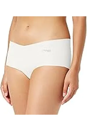 Sloggi Dames ZERO Cotton Short Panty, Black, L, , XS