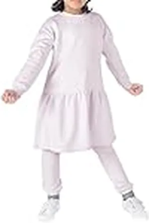 M17 Sweatjurk voor meisjes, lange mouwen, sweatshirt, top, casual, comfortabel, zachte trui, , 11-12 jaar