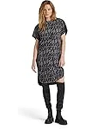 G-Star Casual jurk voor dames, bedrukt, losse T-shirt, , XS
