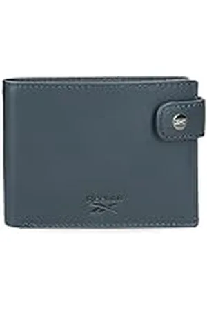 Reebok Switch Horizontale portemonnee met kliksluiting, , 11 x 8,5 x 1 cm, leer, , Eén maat, Horizontale portemonnee met kliksluiting