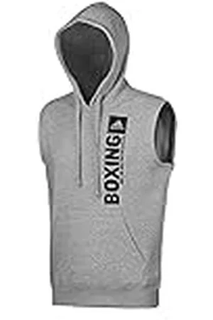 adidas Heren Community Vertical Hoody Mouwloos Boxing Hoodie Mouwloos, , L, , L