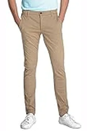 Dockers Smart Supreme Flex Alpha Skinny-Wonderknit broek voor heren, Nieuwe Britse kaki., 38W / 34L