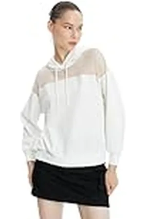 Koton Relax Fit Sweatshirt met capuchon voor dames, lange mouwen, , M