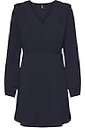 ONLY Onlnova Life VIS L/S Monica Dress SOLID, , XS