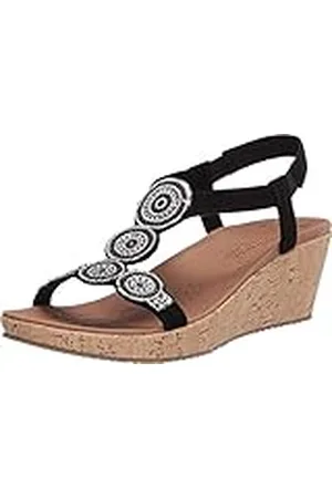 Skechers Dames Beverlee-Date Glam Wedge Sandaal, ONS, , 41 EU
