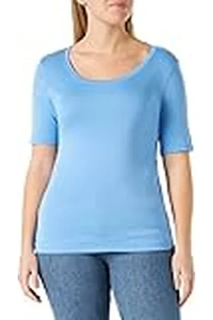 Gerry Weber Edition Dames 965011-66404 blouse, lichtblauw, 34