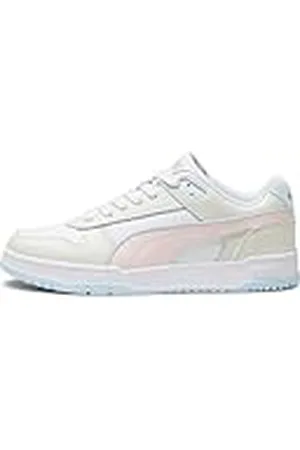 PUMA Rbd Game Laag uniseks-volwassene Sneaker Laag-Top, Wit Frosty Roze Vapor Grijs Icy Blue Gold, 38 2/3 EU