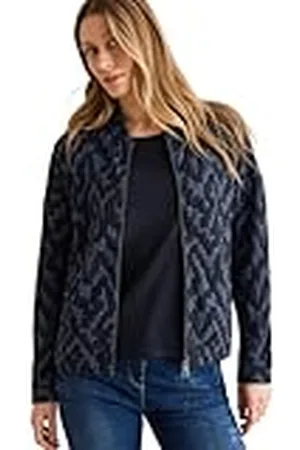 CECIL Jaquard jas voor dames met structuur, , S