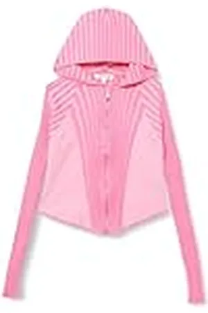 Koton Gebreide cardigan met capuchon voor dames, ritssluiting, soft touch, slim fit, , L