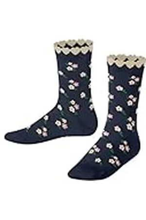 Falke Uniseks-kind Sokken Ditsy Flowers K So katoen gedessineerd 1 paar, , 31-34