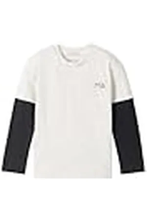 TOM TAILOR 2-in-1 oversized longsleeve voor jongens en kinderen, , 116-122