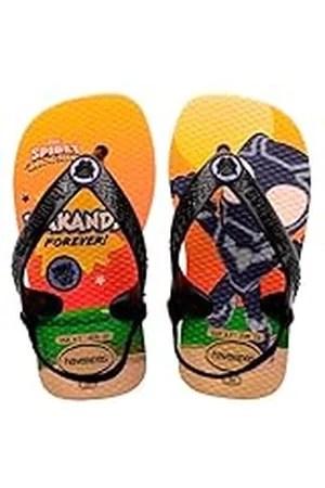Havaianas Unisex Kinder Baby Marvel-slipper, Gelb (Pop Yellow), 22 EU
