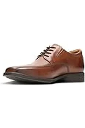 Clarks Tilden Walk heren Oxford instapschoen, Braun Dark Tan Leather, 46 EU