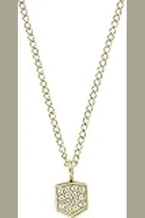 Fossil Heritage Crest Goudkleurige Roestvrijstalen Schakelketting voor Dames, JF04530710