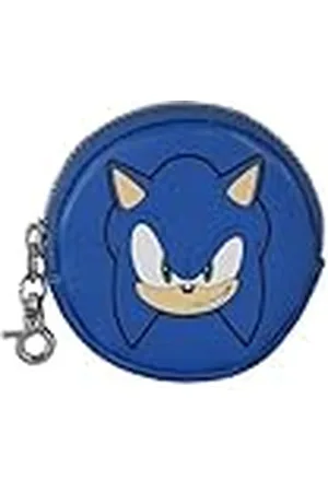 KARACTERMANIA Sega-Sonic Face-Cookie portemonnee, , , Eén maat, Cookie portemonnee gezicht