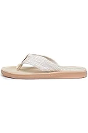 Rocket Dog Adios Womens Beige Webbing Flip Flop, , 37 EU