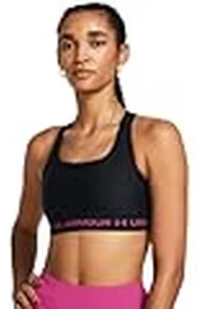 Under Armour G Crossback Mid Solid Sportbeha voor meisjes