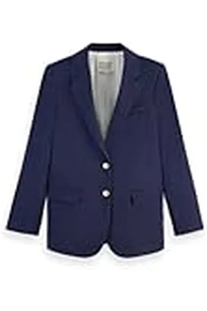 Scotch&Soda Boyfriend Gabardine Twill Blazer, , XL