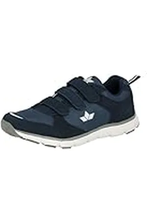 LICO Lionel V Uniseks volwassenen Fitness-schoenen, Marineblauw/grijs, 38 EU
